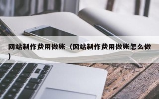湖北网站制作费用做账（网站制作费用做账怎么做）